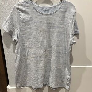 Croft & Barrow Light Gray Tee